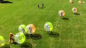 bubble football suit